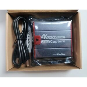 Mirabox USB3.0 HDMI Video Capture Card for‎ Nintendo Switch, 1080P 60FPS HD
